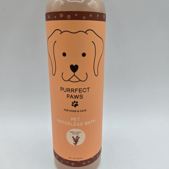 Bath and Body Works Purrfect Paws Sweet Honey Almond Pet Waterless Bath - Picture 2 of 7